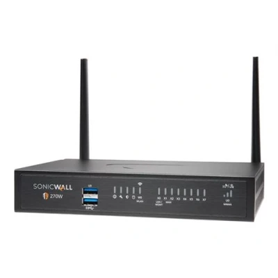 Image de SonicWall TZ270W Dispositif de sécurité GigE Wi Fi 5 2.4 GHz bureau