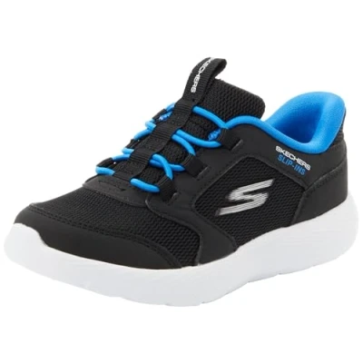Afbeelding van Skechers GO RUN 400 Sneakers laag voor kinderen, Maat: 36, Black/blue Schoenen