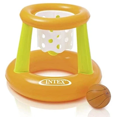 Afbeelding van Intex Floating Hoops Basketbalset Oranje Fun