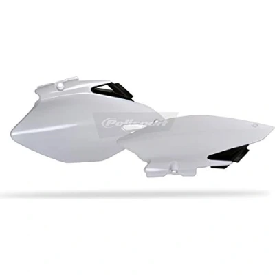 Afbeelding van Polisport Zijnummerplaten Yamaha YZ250F YZ450F 2006 2009 Wit