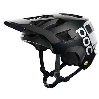 Afbeelding van POC Kortal RACE MIPS Unisex Helm, Maat: 51 54, Uranium black matt/hydrogen white
