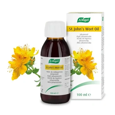 Afbeelding van Sint janskruid olie, hydraterend en verzorgend met natuurlijke ingrediënten, 100 ml, A.Vogel