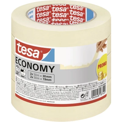 Afbeelding van Afplaktape Tesa 55318 basic promo 2x19mm+2x30mmx50m