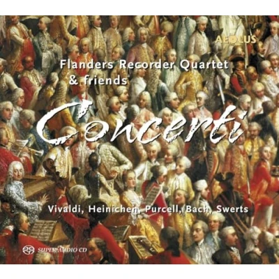 Afbeelding van Flanders Recorder Quartet Concerti Für 4 Blockfloten (Super Audio CD)