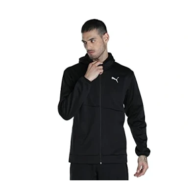 Afbeelding van Puma Train ALL DAY FULL ZIP Sweater met rits, Heren, Maat: Large, Black