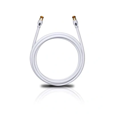Afbeelding van Oehlbach Antenne, Satelliet Aansluitkabel 0.75 m 120 dB Wit