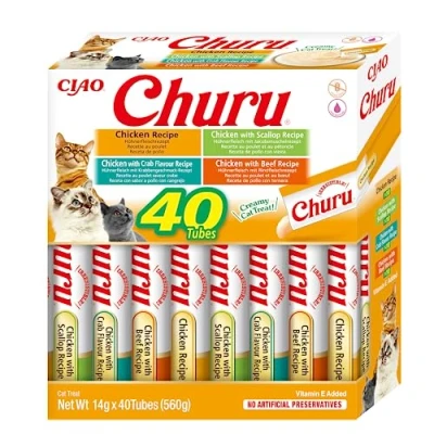 Afbeelding van Ciao Churu Cat BOX wybór kurczaka 40 x 14 g