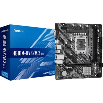 Afbeelding van Asrock H610m hvs Moederbord Zwart