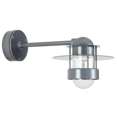 Afbeelding van Louis Poulsen Albertslund wandlamp korte arm grijs