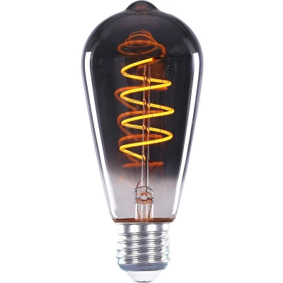 Afbeelding van Highlight Lamp LED ST64 4W 100LM 2200K Dimbaar Rook