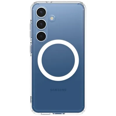 Image de Spigen Ultra Hybrid Magfit TPU Back Cover Transparent Samsung Galaxy S25
