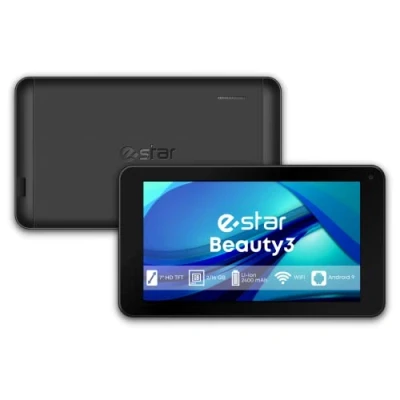 Afbeelding van Estar Beauty 3 16 GB Zwart (7&quot;, 16 GB, Zwart), Tablet,