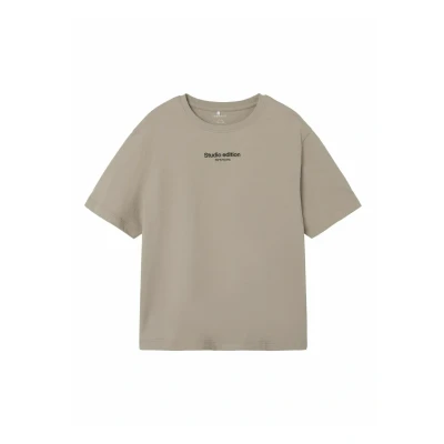 Afbeelding van Name it Regular FIT Tshirt print voor kinderen, Maat: 146/152, Pure cashmere