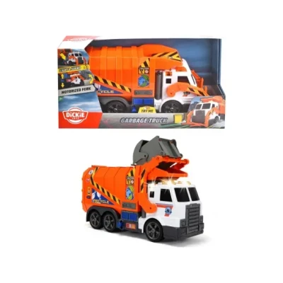 Afbeelding van Dickie Toys Vuilniswagen 46 cm Geluid &amp; Licht Speelgoedvoertuig
