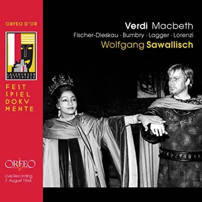 Afbeelding van Dietrich Fischer Dieskau, Grace Bumbry, Lagger, L Verdi: Macbeth (Live 1964) (2 CD)