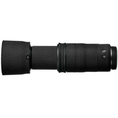 Afbeelding van easyCover Lens Oak BLACK Neopreen Bescherming Cover Compatibel voor Canon RF 100 400 mm F5.6 8 EST USM, Zwart en zilver, LOCRF100400B, LOCRF100400B