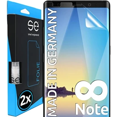 Afbeelding van s.e 2 stuks displaybeschermfolie voor Samsung Galaxy Note 8 met positioneringshulp