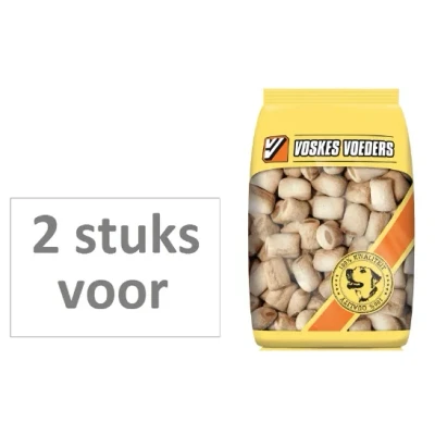 Afbeelding van 2 stuks! hondenvoer mini merg rund Voskes