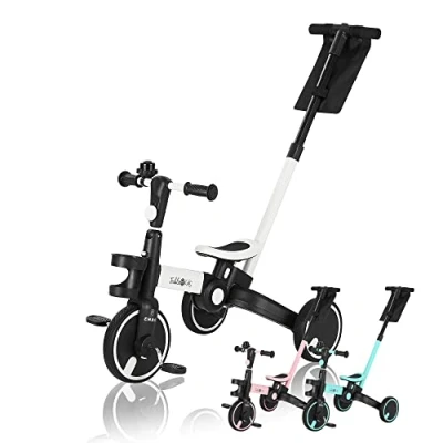 Afbeelding van FableKids® Driewieler 7in1 kinderdriewieler Loopwiel Leerwiel Kinderstuurfiets