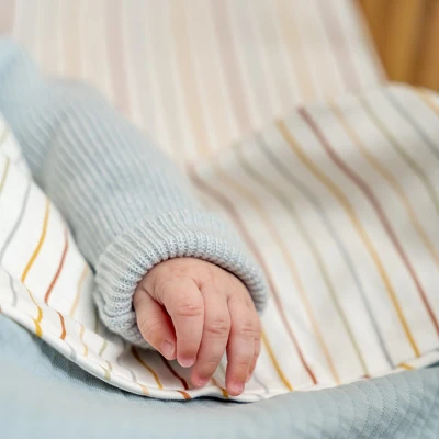 Afbeelding van Little Dutch Wieglaken Vintage Sunny Stripes
