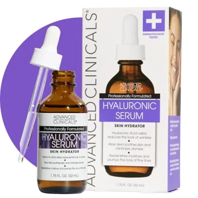 Afbeelding van New Advanced Clinicals, Hyaluronic Serum, (52 ml)