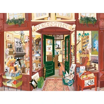 Afbeelding van Ravensburger puzzel Wordsmith&#039;s Bookshop Legpuzzel 1500 stukjes