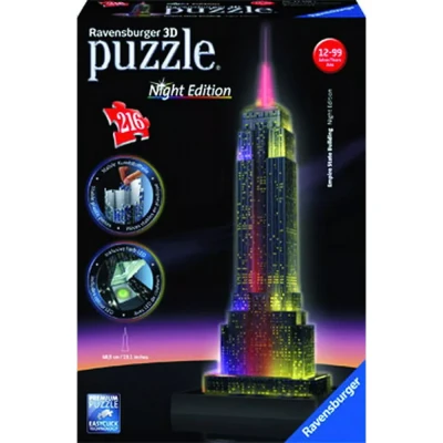 Afbeelding van Empire state building bij nacht 125661