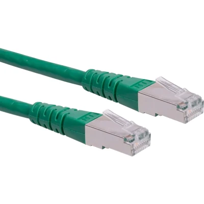 Afbeelding van ROLINE patchkabel Cat.6 (Klasse E) S/FTP (PiMF), groen, 7 m