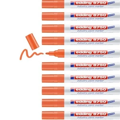 Afbeelding van Lakmarker edding 8750 industrie oranje