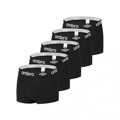 Afbeelding van Umbro Boxer Umb/1/Bcx5/Class Boxershorts voor heren (set van 5 stuks), zwart.