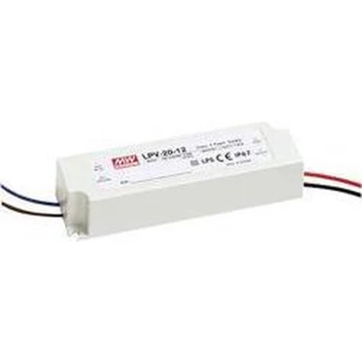 Afbeelding van Mean Well LPV 20 5 LED transformator Constante spanning 15 W 0 3 A V/DC Niet dimbaar, Overbelastingsbescherming 1 stuk(s)