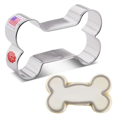 Afbeelding van Ann Clark Cookie Cutters Dog Bone Cutter, 3,5 inch