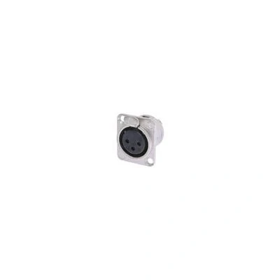 Image de Embase NEUTRIK xlr, 3 points femelle, argente, nickel, type d