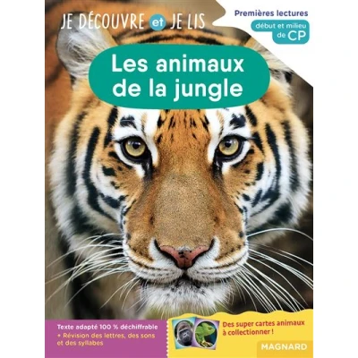 Image de je découvre et lis CP Les animaux de la jungle