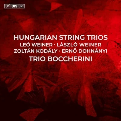 Afbeelding van Trio Boccherini Hungarian String Trios (Super Audio CD)