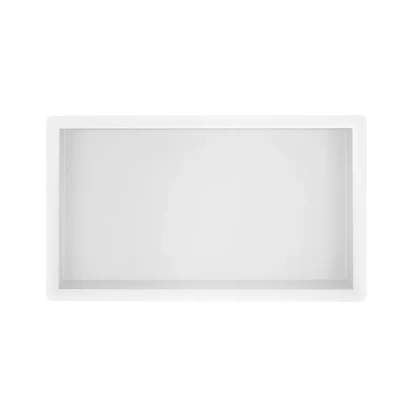 Afbeelding van Wiesbaden inbouwnis 30x60x10cm mat wit
