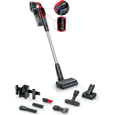 Afbeelding van Bosch Unlimited 9 BBS931PET Steelstofzuiger Rood