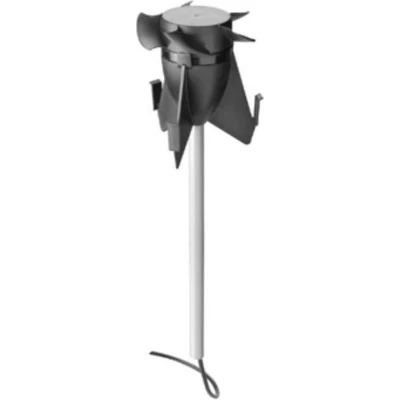 Afbeelding van Ubbink Multivent hybride ventilator 131mm zwart