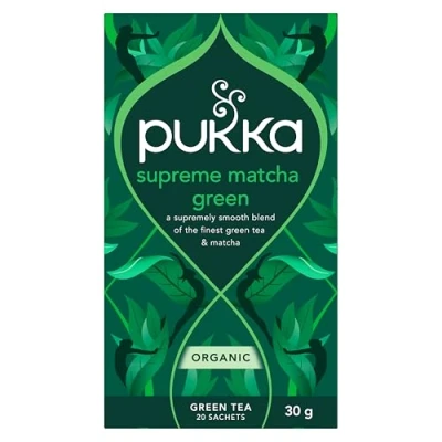 Afbeelding van Thee Pukka supreme matcha green tea 20 zakjes