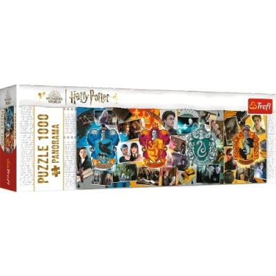 Afbeelding van Harry Potter Panorama Puzzel The Four Houses of Hogwarts 5900511290516