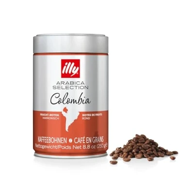 Afbeelding van 25% korting met code illy koffiebonen Arabica Selection Colombia 1 stuk 250 g