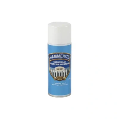 Afbeelding van Hammerite radiatorlak spray 0,4l crèmewit