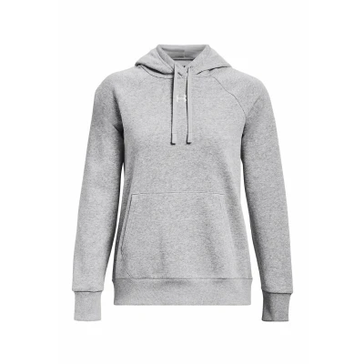 Afbeelding van Under Armour Rival Hoodie Mod gray light heather, Dames, Maat: Large, heather
