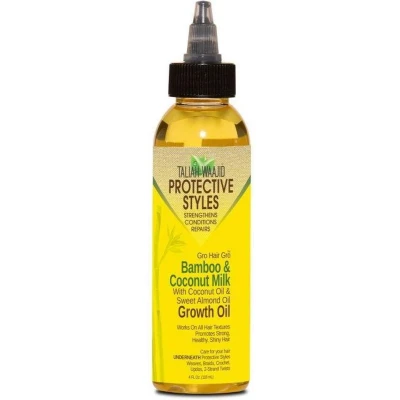 Afbeelding van Taliah Waajid Protective Styles Gro Hair Bamboo And Coconut Milk Growth Oil 118ml