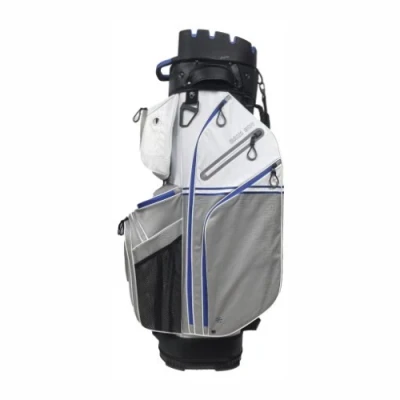 Afbeelding van Fastfold Polaris Rain dry Cartbag Grijs/Wit/Blauw
