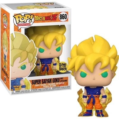 Afbeelding van Funko Pop! #860 Dragon Ball Z Super Saiyan Goku First Apperance Glow in the Dark Vinyl Figure Exclusive Special Edition 50337