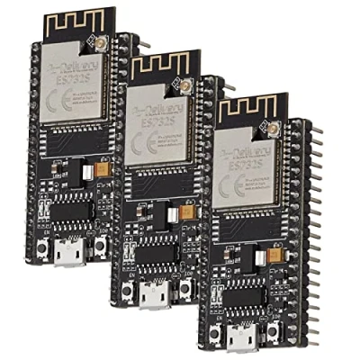 Afbeelding van AZDelivery 3 x Kit NodeMCU ESP32 S WiFi Bluetooth Audio avec carte de développement modules BLE MCU 2,4 GHz Dual Core CPU Microcontrôleur