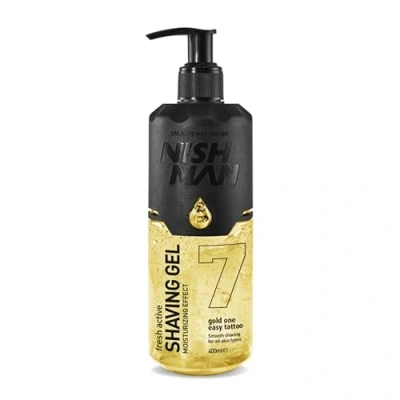 Afbeelding van Shaving Gel 7 Gold One 400ml