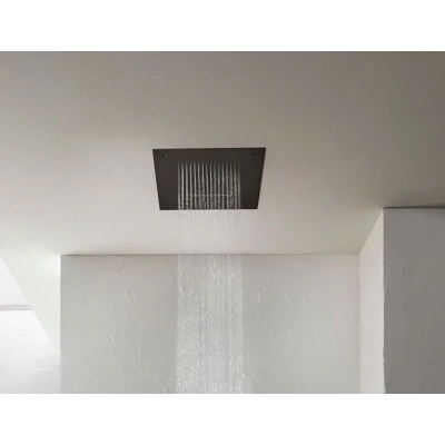 Afbeelding van SB Square 316 Regendouche inbouw 38x38cm mat zwart 1208952989