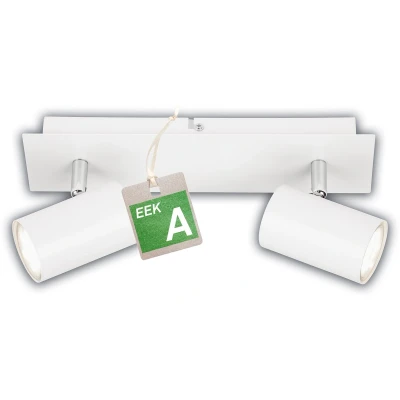 Afbeelding van Briloner Isil A LED plafondspot 2840026 EEK Zwenkbaar 50.000h licht Verwisselbare lichtbron Efficiëntieklasse 29 x 8 12,3 cm Wit